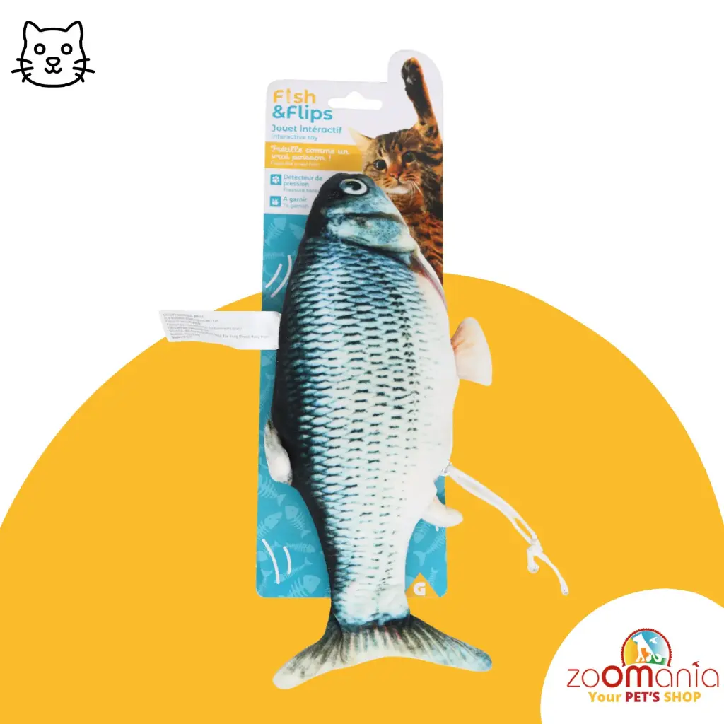 Fish & Flips Cat toys gifi