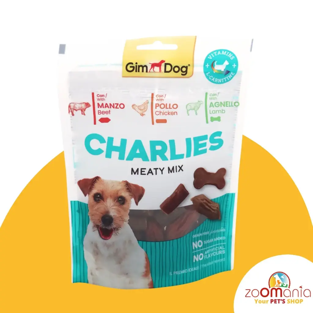 Gim Dog Charlies Meaty Mix 70g