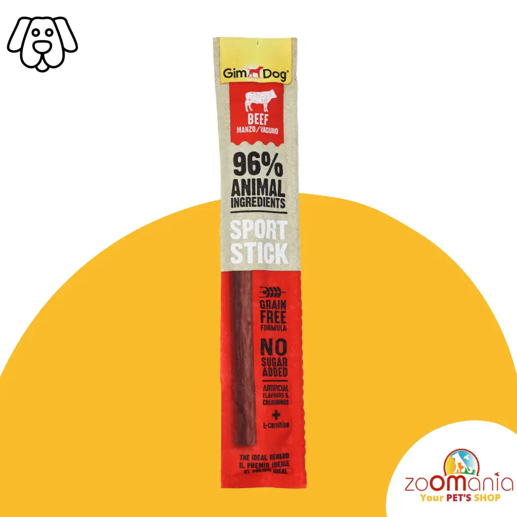 Gim Dog Sport Stick Beef 12g