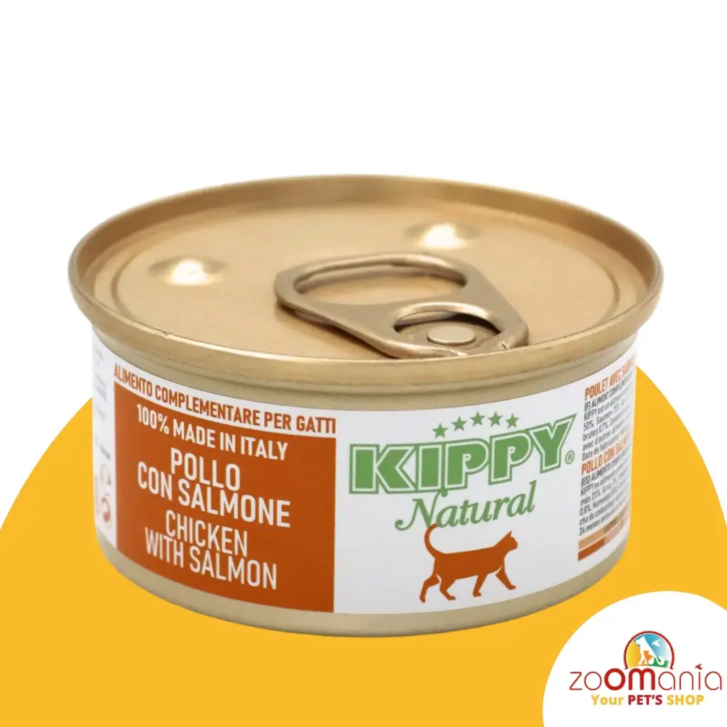 Kippy natural chicken with salmon 70g