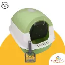 Large cat litter box with cover