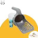 Litter scoop for bin gifi