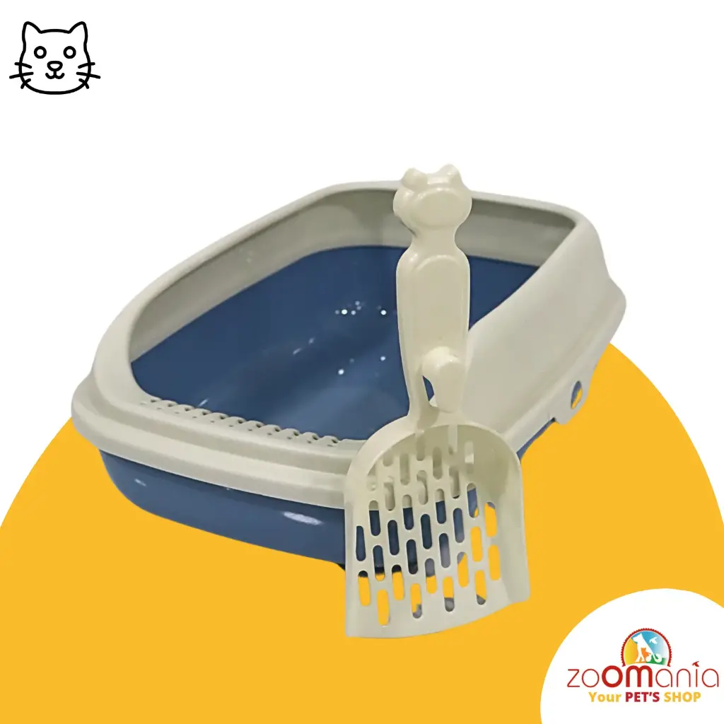 Open Cat litter Box small