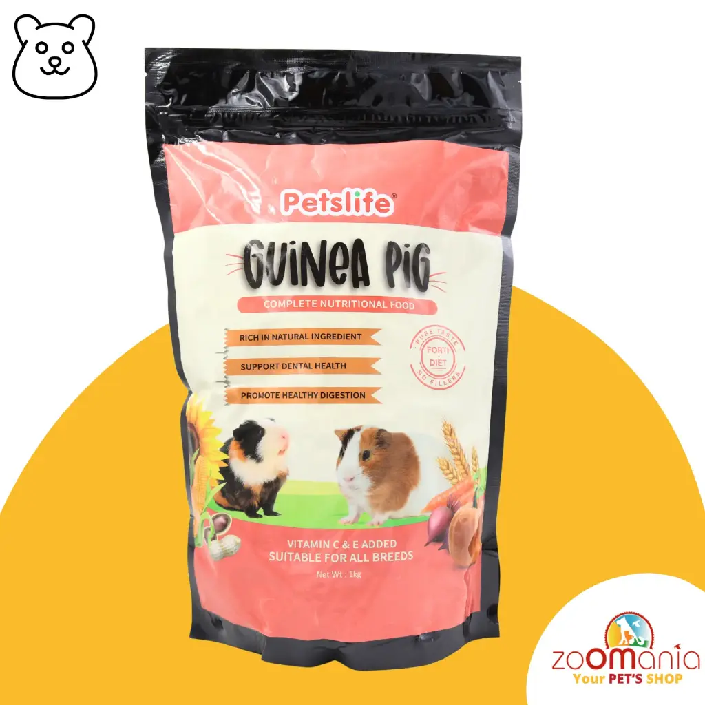 Petslife Guinea Pig 1kg PIECE
