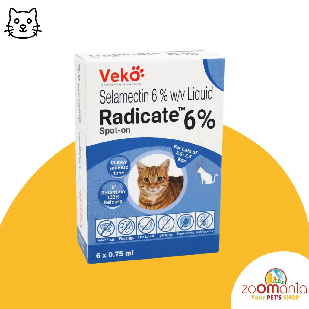 Radicate spot on Cat unit