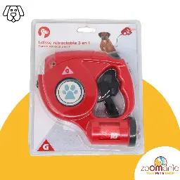 Retractable leash 3IN1