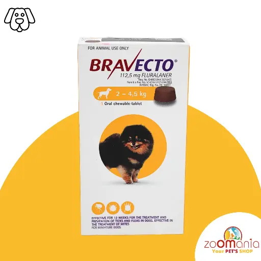 Bravecto 2 - 4.5 kg