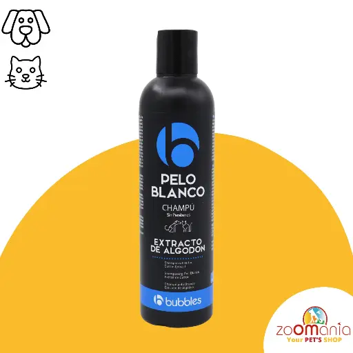 Bubble Pelo blanco 250ml