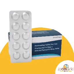 Deworming tabs for cats Praziquantel Unit
