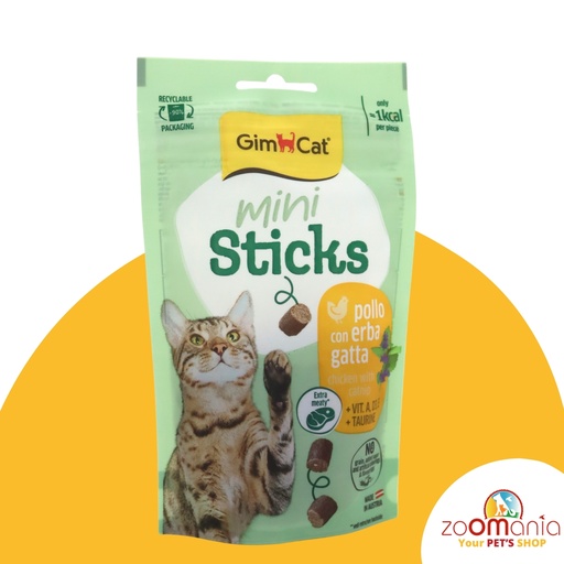 Gim cat mini sticks Chicken with catnip 50g PIECE