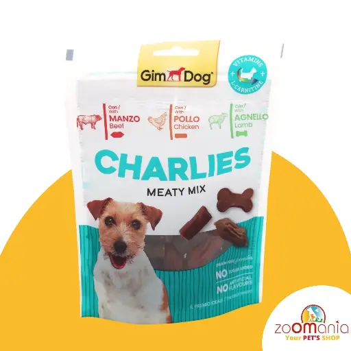 Gim Dog Charlies Meaty Mix 70g