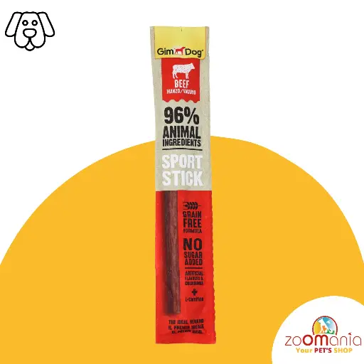 Gim Dog Sport Stick Beef 12g