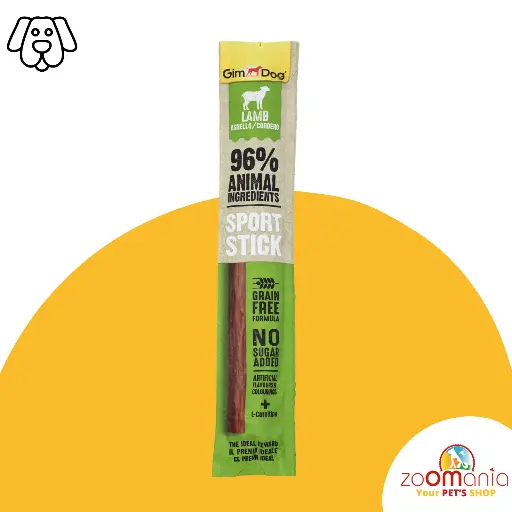 Gim Dog Sport Stick Lamb 12g