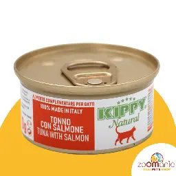 Kippy natural with salmon and tuna 70g