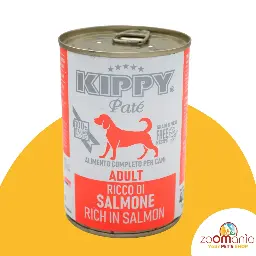 Kippy pate for adult dog with salmon grain-free 400g