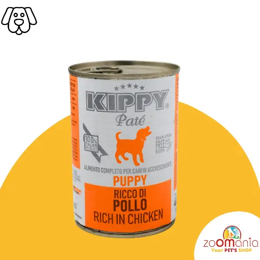 Kippy pate for puppy chicken grain free 400g PIECE