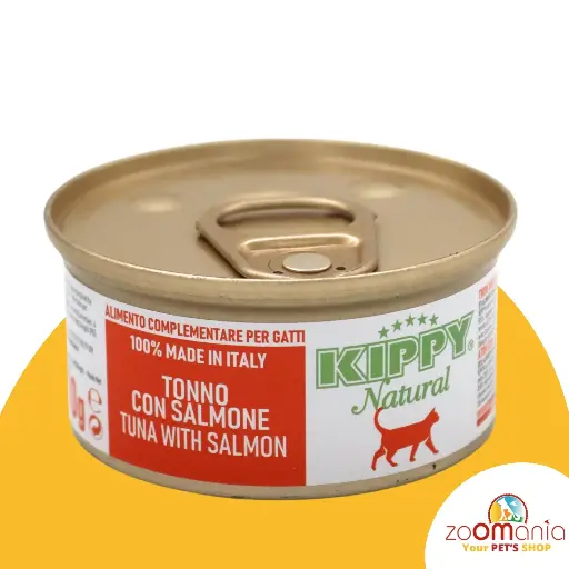 Kippy pate for sterilised cat with salmon 85g PIECE