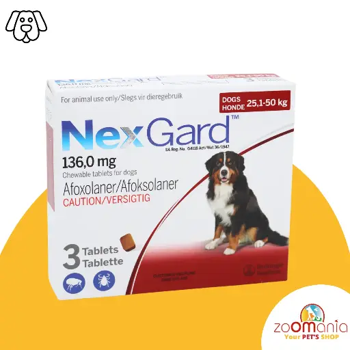 NexGard 25-50 kg — 1 comprimé (Unitaire)