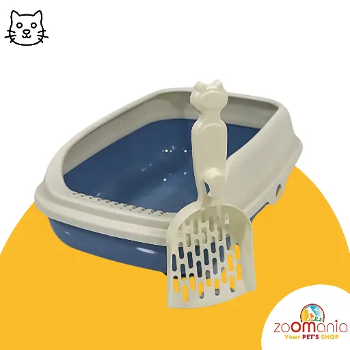 Open Cat litter Box small